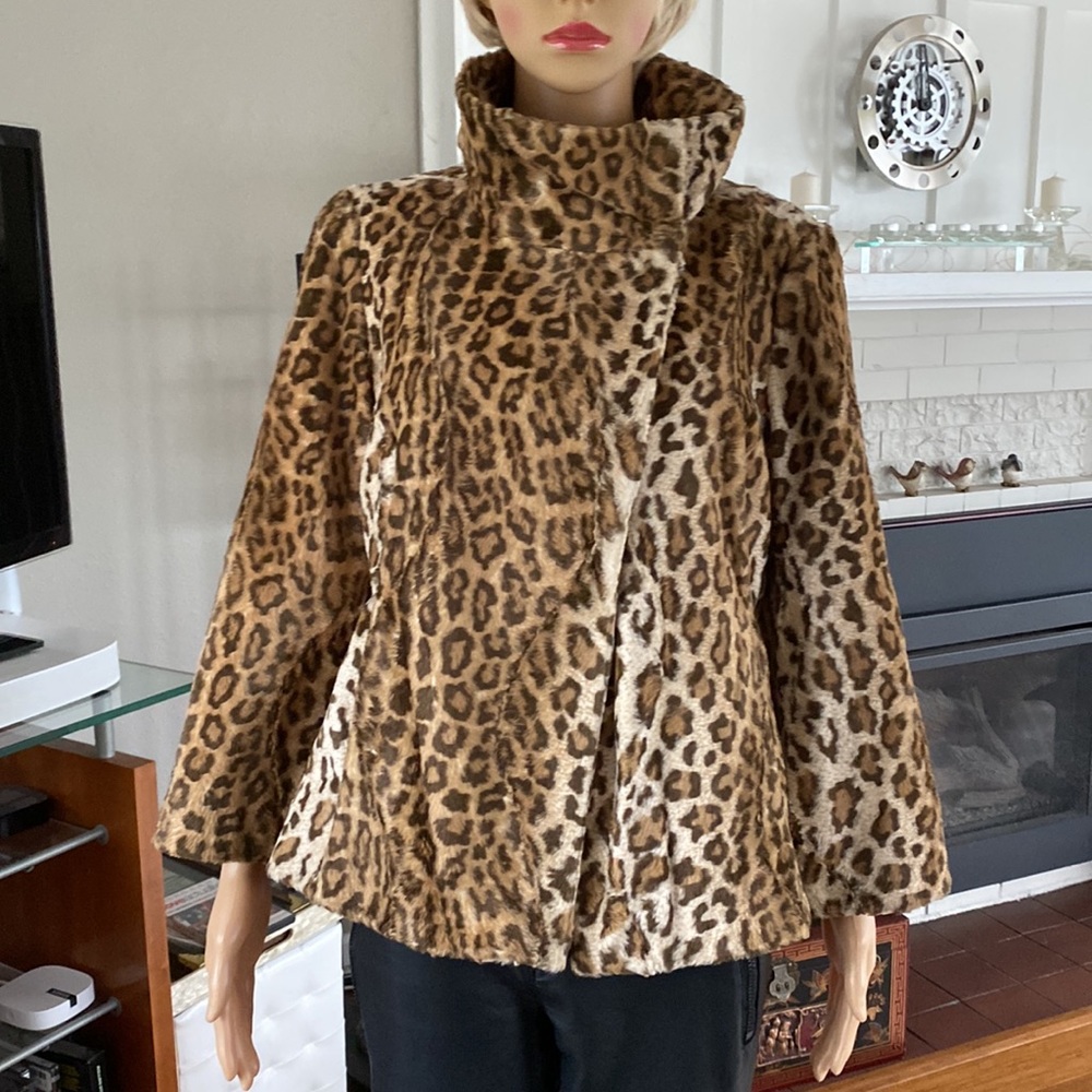 Alfani Cheetah Print Jacket